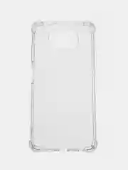 Белый чехол на Xiaomi Poco X3 NFC / Poco X3 Pro, Сяоми Поко Х3 НФС, прозрачный, противоударный
