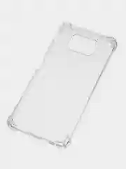 Белый чехол на Xiaomi Poco X3 NFC / Poco X3 Pro, Сяоми Поко Х3 НФС, прозрачный, противоударный