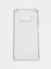 Белый чехол на Xiaomi Poco X3 NFC / Poco X3 Pro, Сяоми Поко Х3 НФС, прозрачный, противоударный