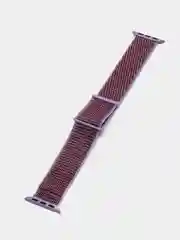 Фиолетовый нейлоновый ремешок на липучке для Apple Watch 38, 40, 41, 42, 44, 45 mm