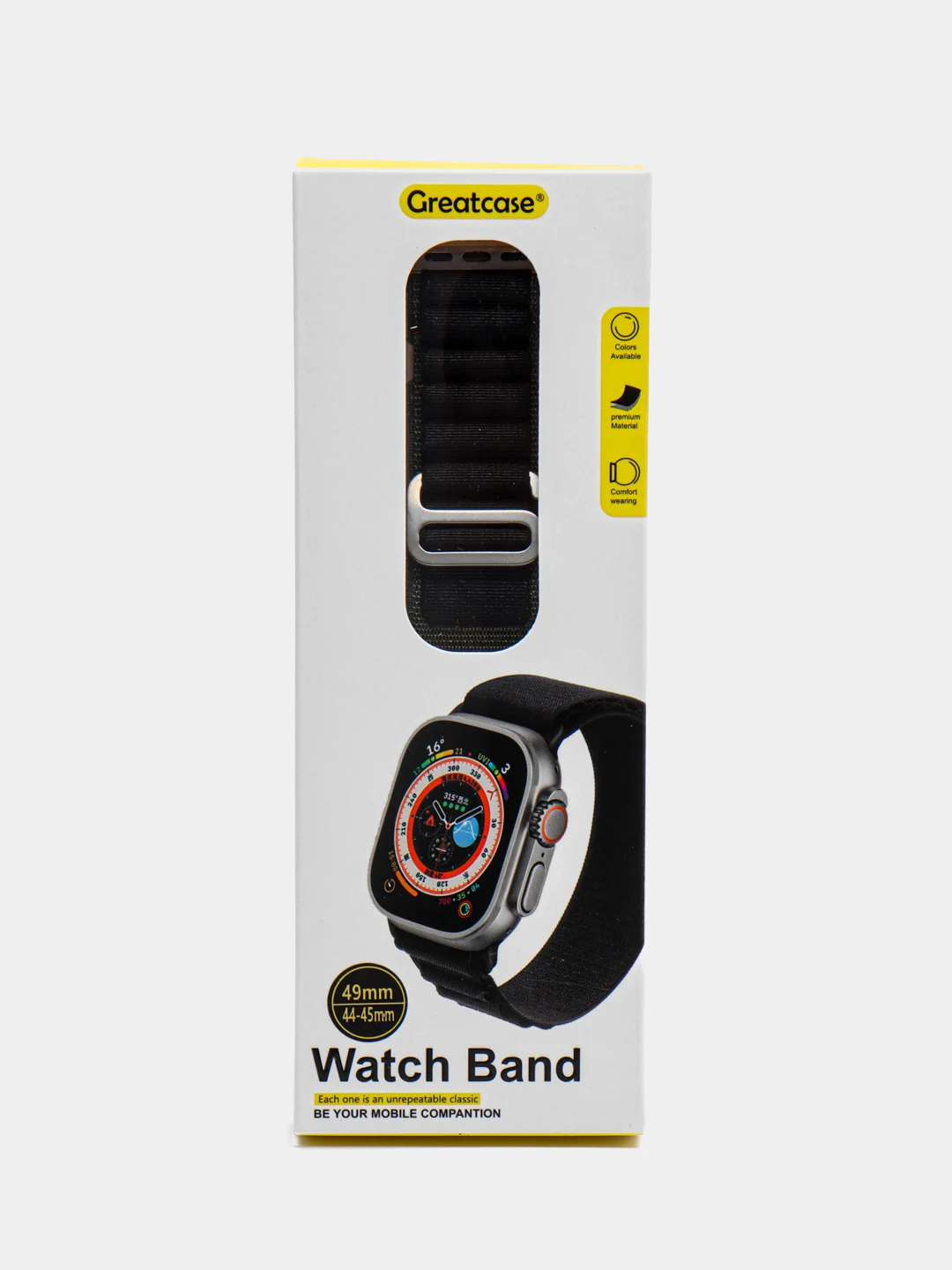 Тёмно-зелёный ремешок для Apple Watch Ultra 42/44/45/49 мм, для серии 4/5/6/7/8/9/SE/SE 2022
