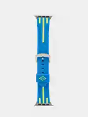 Синий силиконовый ремешок для Apple Watch 38/40/42/44 mm с застежкой