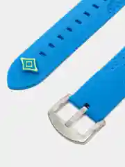 Синий силиконовый ремешок для Apple Watch 38/40/42/44 mm с застежкой