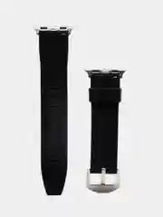 Тёмно-серый силиконовый ремешок для Apple Watch 38/40/42/44 mm с застежкой