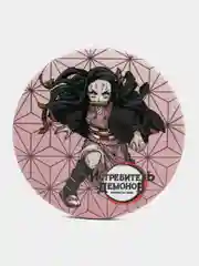 Набор значков "Истребитель Демонов" (Demon Slayer), 4 штуки