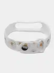Кремовый ремешки с рисунком для Xiaomi mi Band 5
