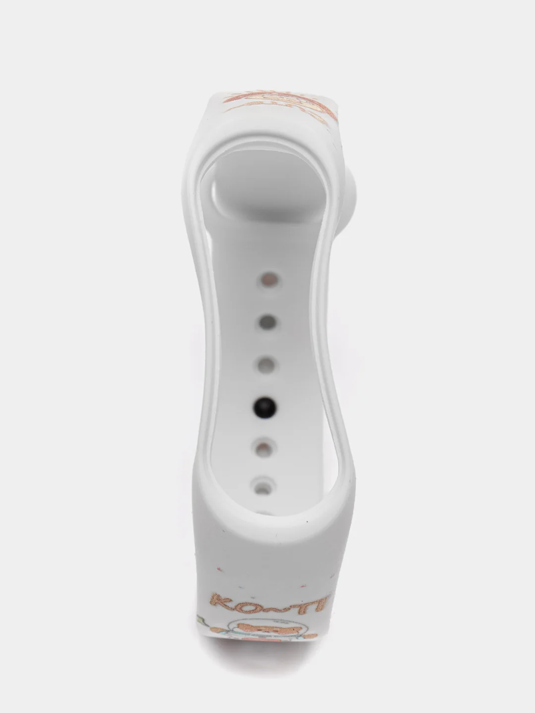 Кремовый ремешки с рисунком для Xiaomi Mi Band 3 и 4