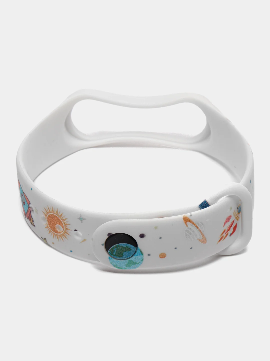 Кремовый ремешки с рисунком для Xiaomi Mi Band 3 и 4
