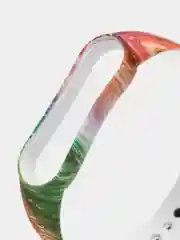 Разноцветный ремешки для Xiaomi Mi Band 5 с рисунком