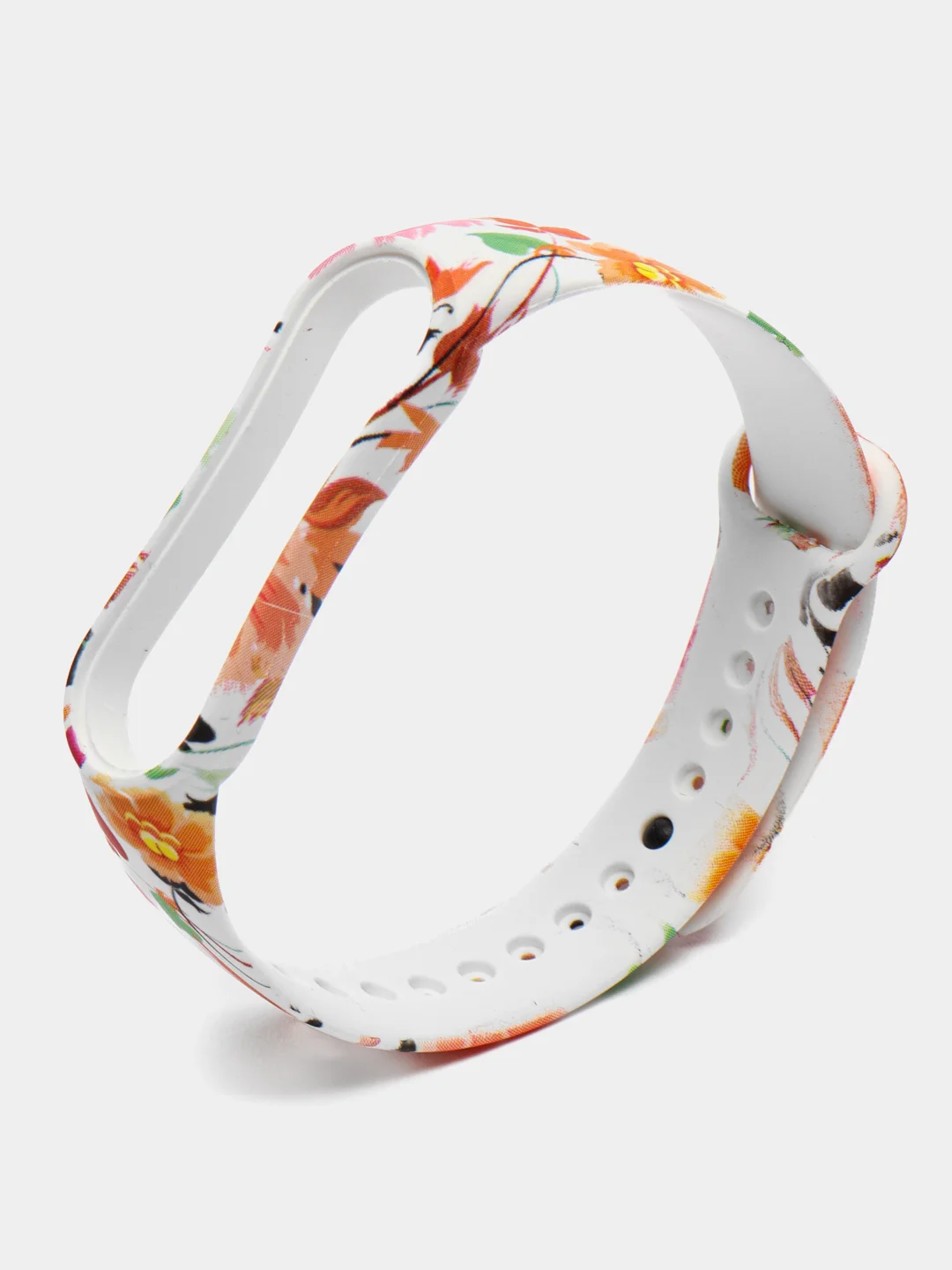 Кораллово-розовый ремешки для Xiaomi Mi Band 5 с рисунком