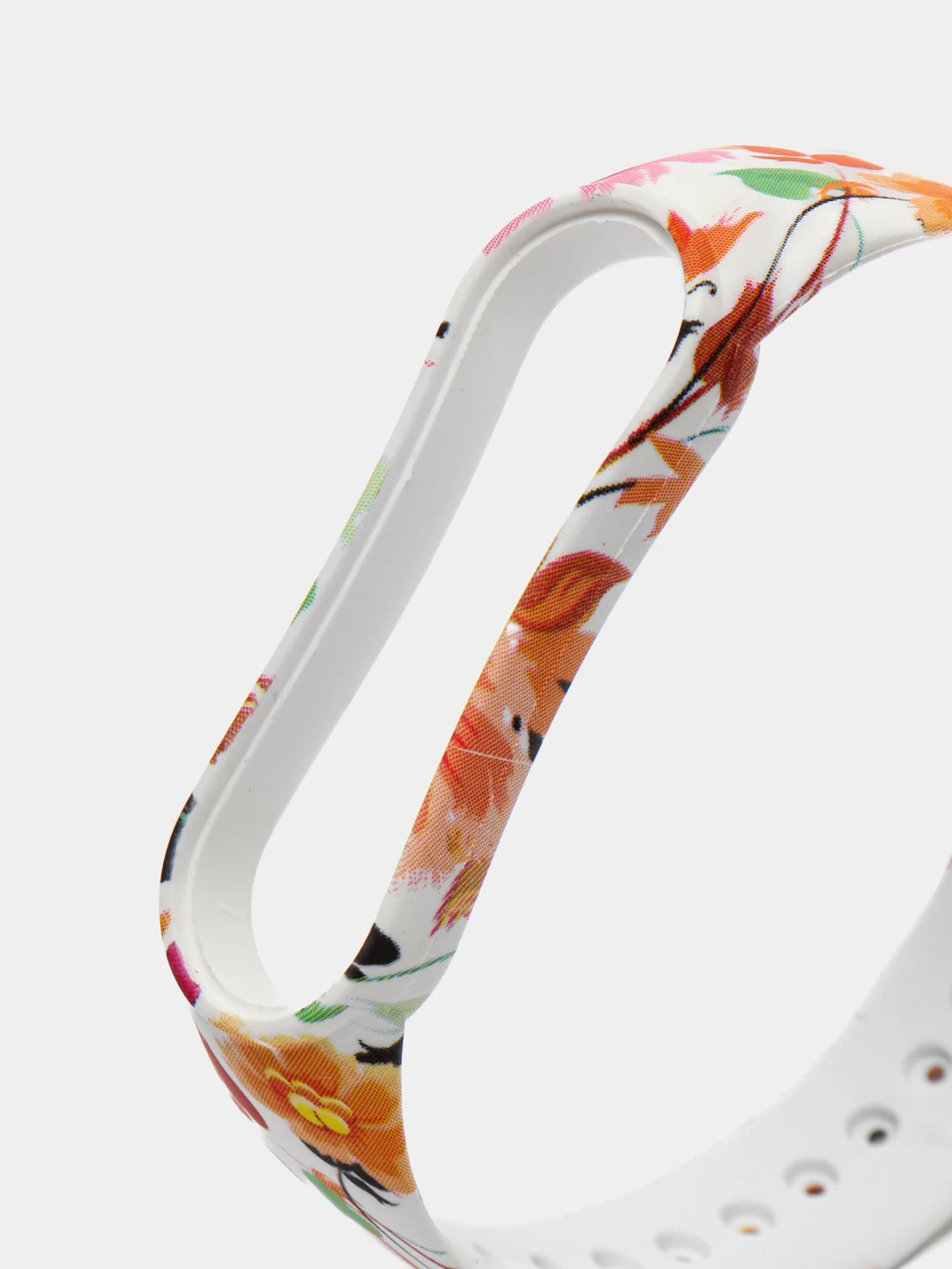 Кораллово-розовый ремешки для Xiaomi Mi Band 5 с рисунком