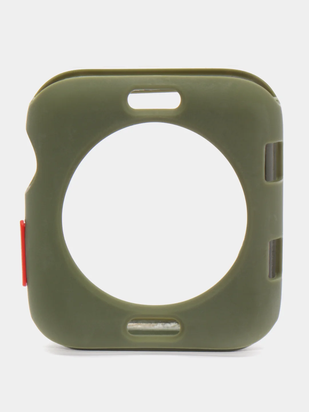 Зеленый защитный кейс для Apple Watch