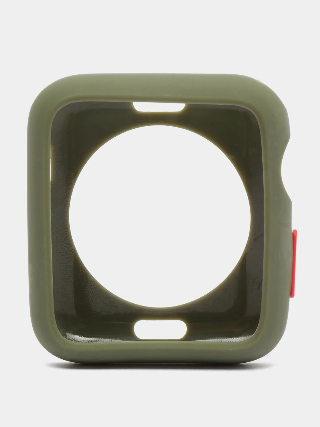 Зеленый защитный кейс для Apple Watch