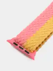 Розовый нейлоновый ремешок для Apple Watch