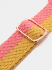 Розовый нейлоновый ремешок для Apple Watch