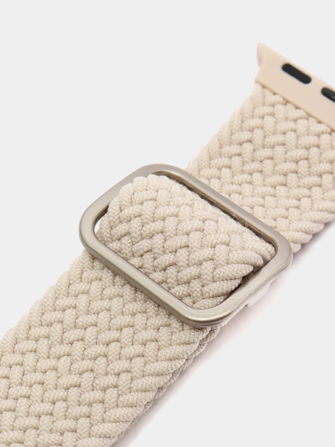 Молочный нейлоновый ремешок для Apple Watch
