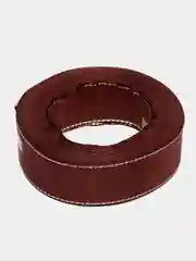 Шоколадный лента атласная, с люрексом, ширина 25 мм