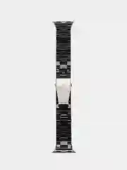 Черный ремешок для Apple Watch 7, 6, 5, 4, 3, 2, 1 и SE