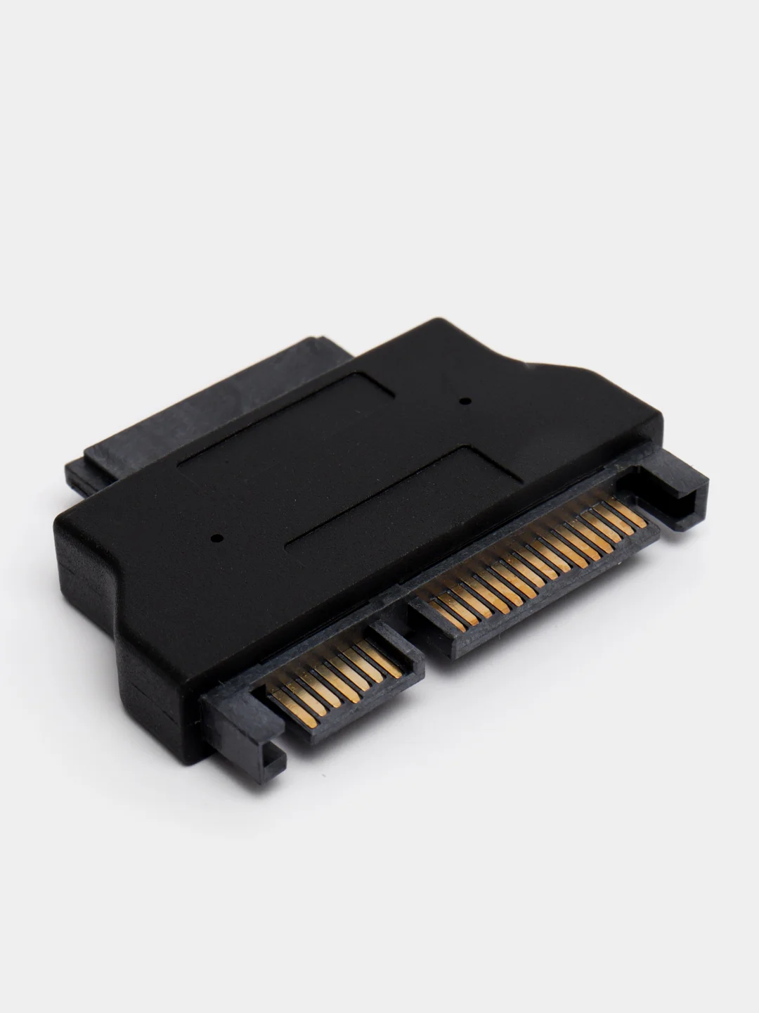 Серый переходник  сата с micro SATA13, SATA18  на SATA 2.5"