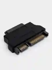 Серый переходник  сата с micro SATA13, SATA18  на SATA 2.5"