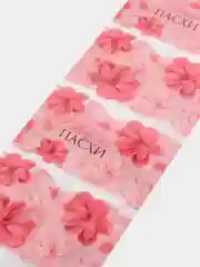 Конфетный термоусадочная пленка для пасхальных яиц 2х7 в наборе(на 14 яиц),цвет индиго и бордо на 9