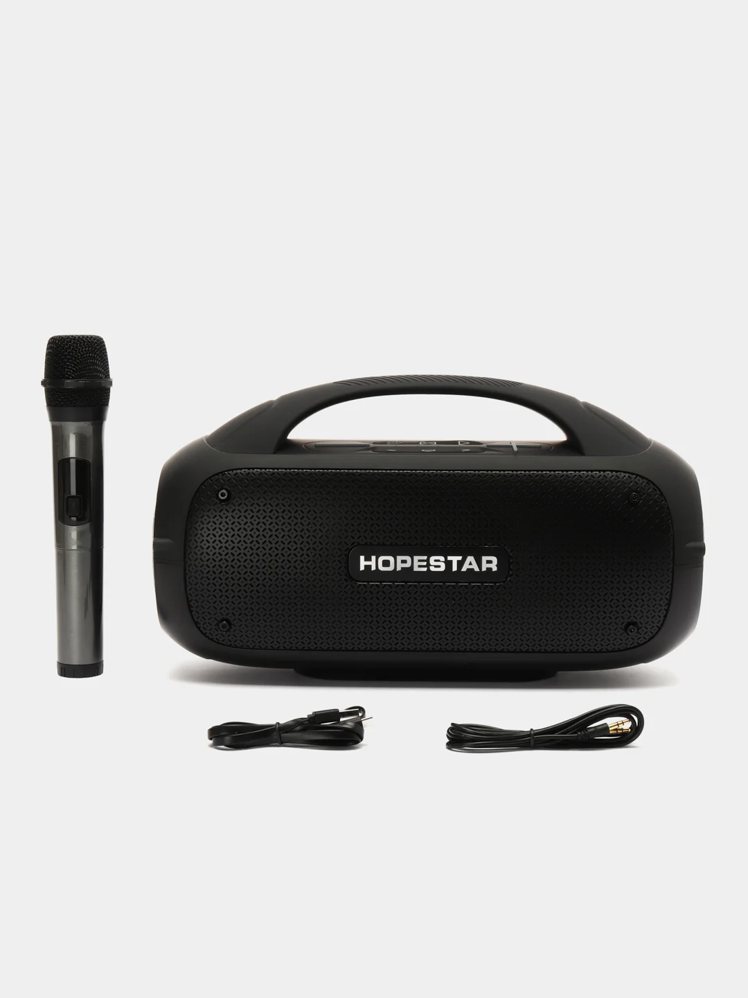Черный портативная беспроводная колонка Hopestar A50, мощность 80W