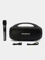 Черный портативная беспроводная колонка Hopestar A50, мощность 80W