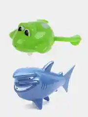 Игрушки для купания "Акула" и "Лягушка", заводные