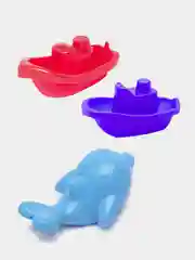 Игрушки для купания - кораблик, дельфин