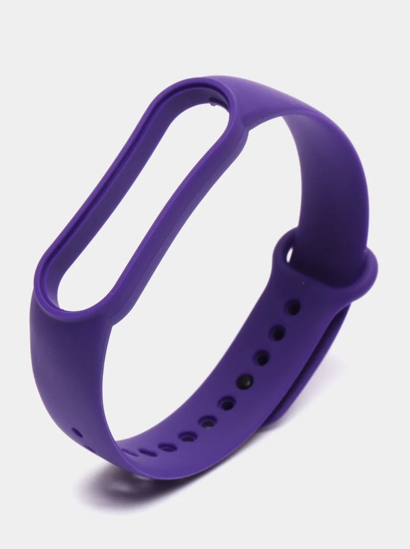 Ремешок силиконовый для фитнес браслета Xiaomi Mi Band 5 Mi Band 6 (Ми Банд 5 Ми Банд 6)