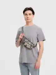 Серый металлик поясная сумка Toprock Treck унисекс 12 цветов