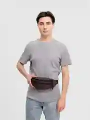 Коричневый поясная сумка Toprock Classic Bag, унисекс, 17 цветов