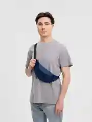 Темно-синий поясная сумка Toprock Classic Bag, унисекс, 17 цветов