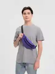 Фиолетовый поясная сумка Toprock Classic Bag, унисекс, 17 цветов