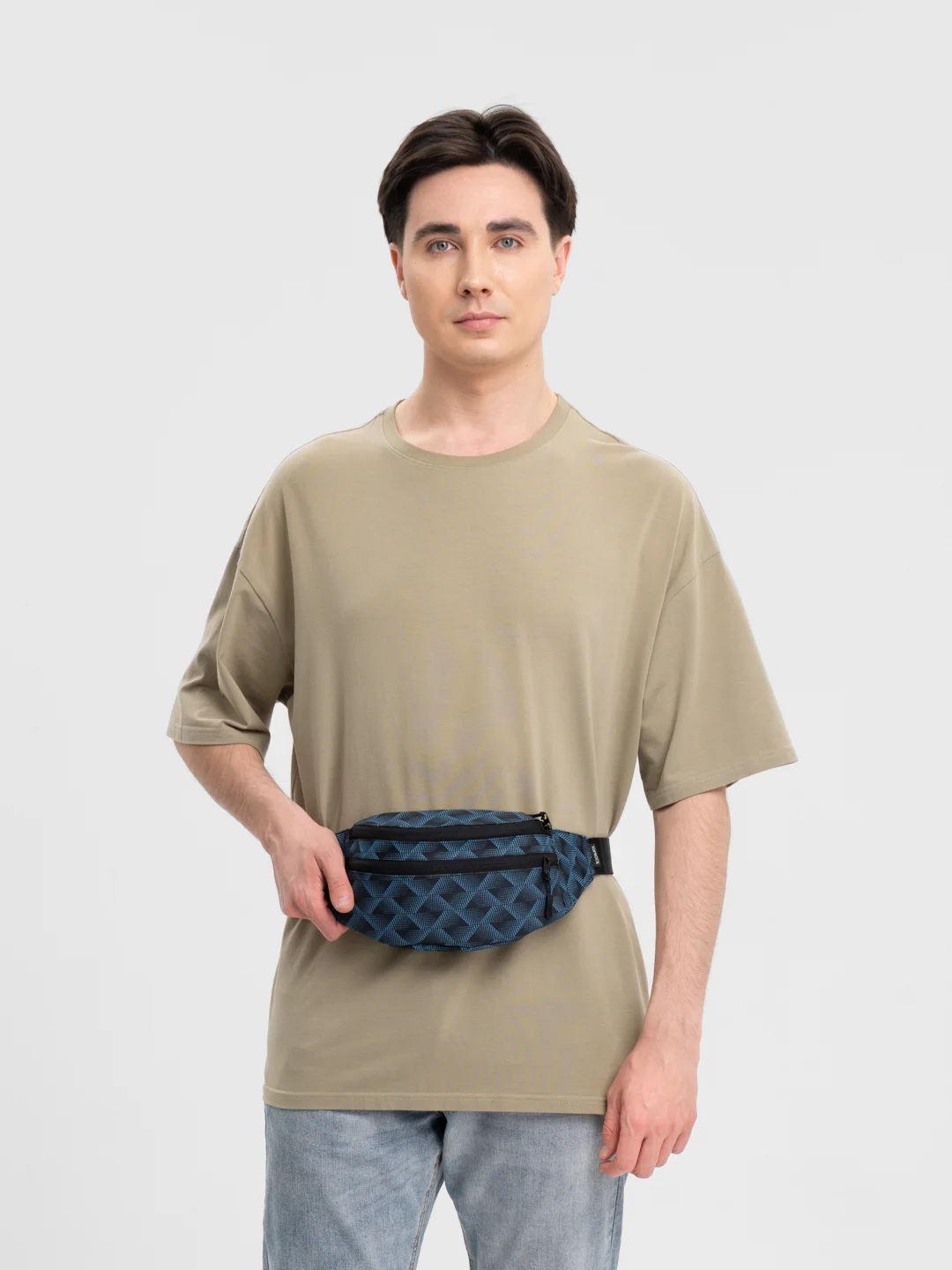 Синий поясная сумка Toprock Classic Bag, унисекс, 17 цветов