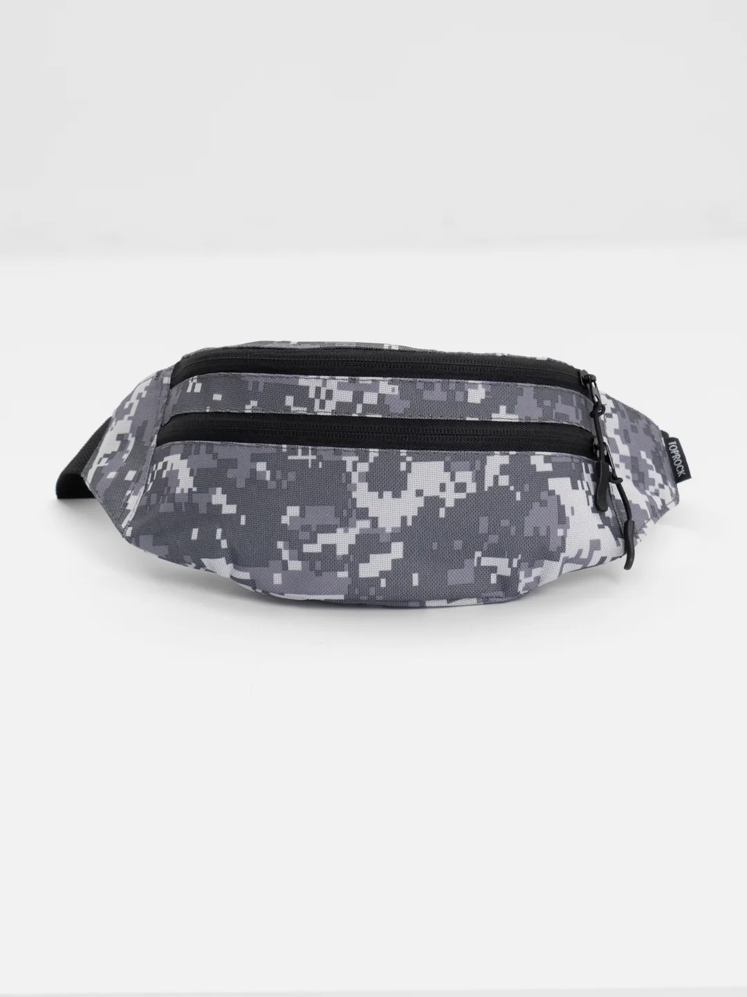 Серый металлик поясная сумка Toprock Classic Bag, унисекс, 17 цветов
