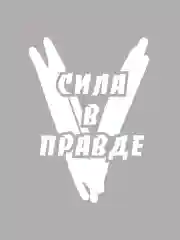 Наклейка на авто "V. Сила в правде" 9 мая. День Победы