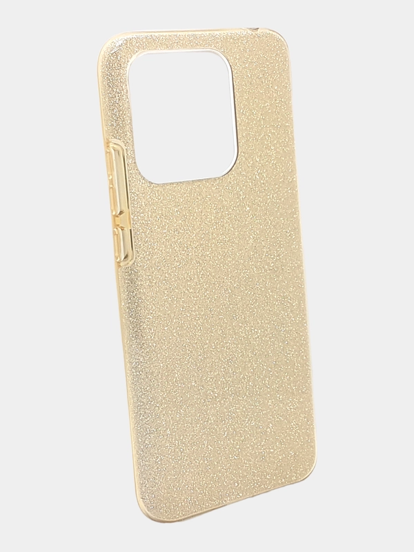 Чехол блестящий Xiaomi Redmi 10C и POCO C40, накладка c блёстками