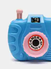 Голубой фотоаппарат детский