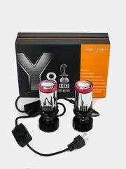 Светодиодные лампы MINI LED LENS Y8-Н4, 6000К, 40W, 12-24V, IP65