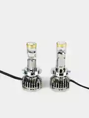 Светодиодные лампы MINI LED LENS Y9-H7, Н8/H9/H11, H4/HB2/9003, 6000К, 50W, 12-24V, IP65