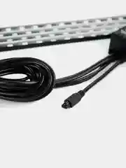 Светодиодная лента с пультом в машину / подсветка ног салона авто / USB, прикуриватель