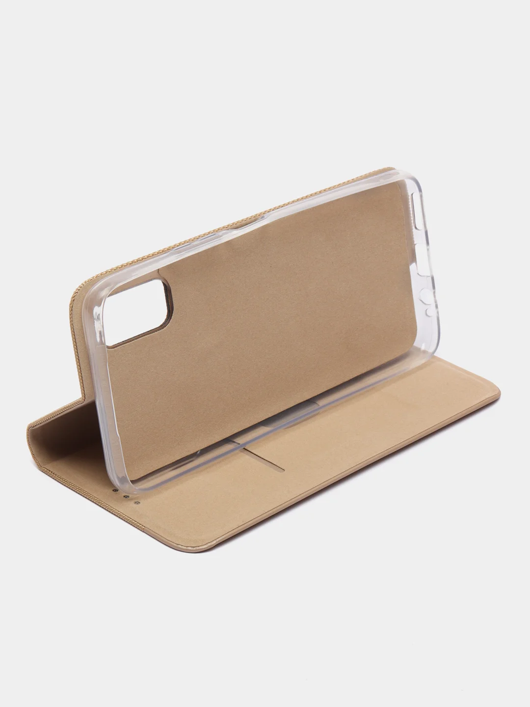 Бронзовый чехол книжка для TECNO Spark 8P