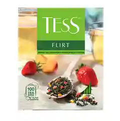 Чай в пакетиках Tess "Флирт", зеленый, 100 пакетиков