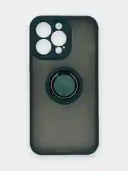 Морской чехол iPhone 13, 13 Pro, пластиковый, матовый, с кольцом и цветными кнопками