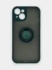 Морской чехол iPhone 13, 13 Pro, пластиковый, матовый, с кольцом и цветными кнопками