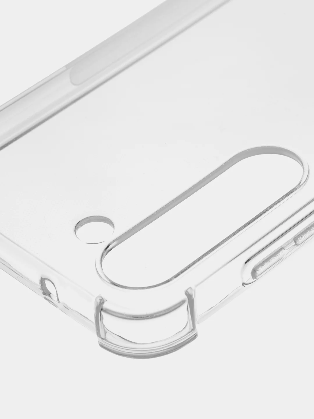 Прозрачный чехол для Samsung Galaxy S23 противоударный силиконовый ROSCO прозрачный, усиленные углы