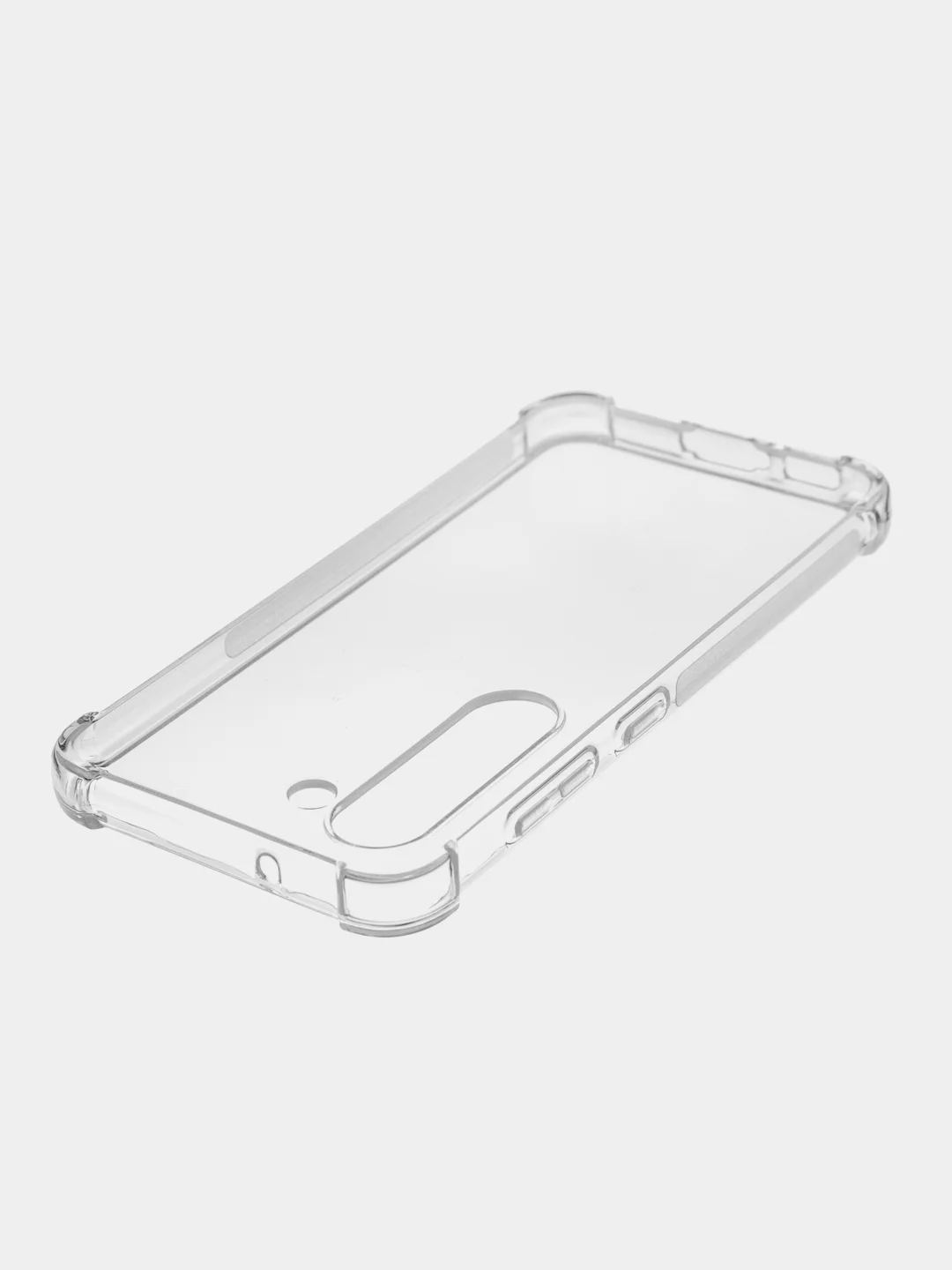 Прозрачный чехол для Samsung Galaxy S23 противоударный силиконовый ROSCO прозрачный, усиленные углы