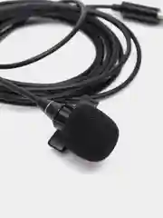 Микрофон петличный для мобильного устройства Type-C  hoco L14, черный