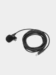 Микрофон петличный Hoco L14 Lightning, цвет черный, 2 м
